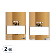 Formtec 物流管理用標籤 LS-3203 100入+LQ-3203 20入組, 2套, 3 個空格