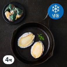 다복 청정바다를 담은 CAS로 급냉한 순살 전복 + 내장 (냉동), 80g(2미), 4팩