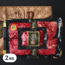 농협안심한우 1++등급 등심200g 2p + 불고기300g 2p + 국거리300g (냉장), 2세트