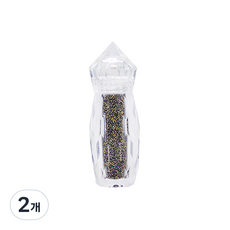 Market A美甲珠寶混合配件裝飾系列 珍珠珠子, 2個, 金色