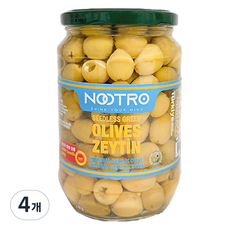 Nootro 無籽綠橄欖, 700g, 4個