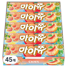 CROWN 皇冠 Mychew 棒狀陽光水蜜桃, 44g, 45個