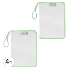 Mamiloo 板夾 文件夾 活頁夾 文件盒, 4個, 綠色