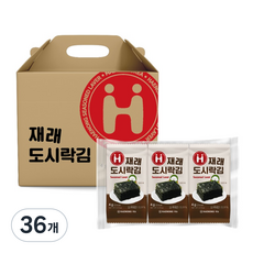해농 재래 도시락김 4g, 36개