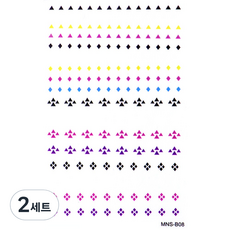 神奇快乾指甲貼, MNS-B08, 2套