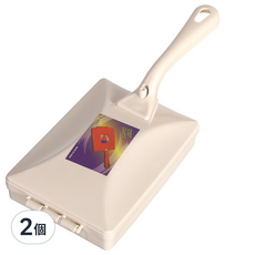 葉子小舖 方型滾輪清潔除塵刷, 2個