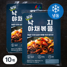 싱싱 낙지 야채 볶음 덮밥용 (냉동), 320g, 10개