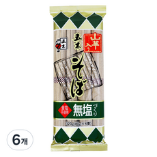 이츠키 참마 소바면 무염, 320g, 6개