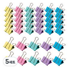 WHASHIN 長尾夾 大 30p + 特大 10p, 5套