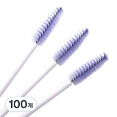 Jooang Objet Thunder 迷你睫毛刷, 15 白桿淺紫刷, 100個