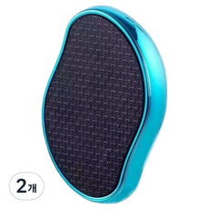 奈米玻璃足部去角質器 腳皮銼, 藍色, 2個, 1入, 67.1g