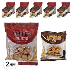 금풍제과 보리마을 찰보리건빵 70g x 10p + 검은콩깨 보리건빵 30g x 40p 세트 B, 2세트, 1.9kg