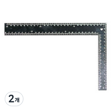 블루텍 직각자 흑색도장 BD-SQ300B C4000983, 2개