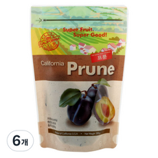 딜라잇가든 건조 프룬, 200g, 6개