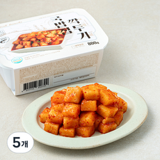 김치곳간 국밥집 깍두기, 800g, 5개