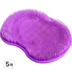 신신살롱 간편하고 쉬운 발세척 매트 바이올렛 30 x 25 cm, 1개입, 5개