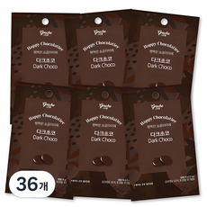 Grashe 快樂巧克力師 黑巧克力, 單品, 36個, 100g