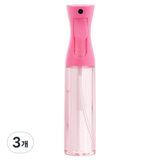 오템 안개 분사 분무기 스프레이 300ml, 분홍, 3개