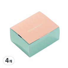 영코코 알로에 기름종이 탁상용, 500개입, 4개