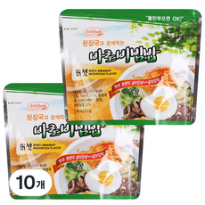 이지밥 바로 비빔밥 버섯 전투식량, 140g, 10개