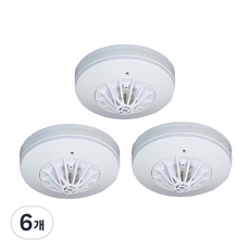 Mirae Tech恆溫式點型探測器, 6個, 白色