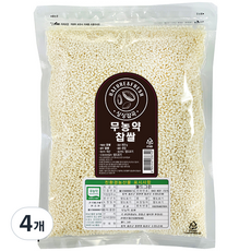싱싱잡곡 무농약 찹쌀, 800g, 4개