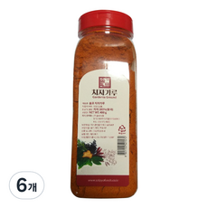 솔표식품 치자가루, 400g, 6개