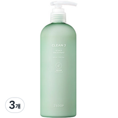 제이숲 클린제이 스칼프 트리트먼트, 400ml, 3개
