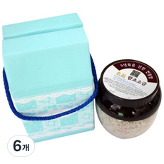신안함초닷컴 3년 묵은 명품 함초 굵은소금 선물세트, 420g, 6개