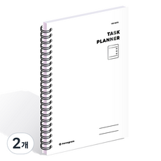 Monogram 100 DAYS 任務計畫本 MG-0029, 2個, PURE WHITE