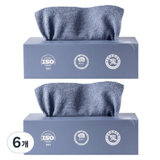 Laladu多功能抽取式超細纖維毛巾 灰色, 6個, 20入