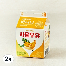 서울우유 바나나, 300ml, 2개