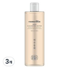 라멜린 카멜리아 딥 클렌징 워터, 3개, 500ml
