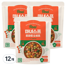 한끼통살 실온 마녀스프 토마토 & 비프, 300g, 12개
