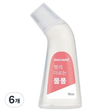 모나미 물풀, 6개, 70ml