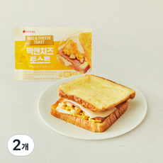 롯데 맥앤치즈 토스트, 162g, 2개