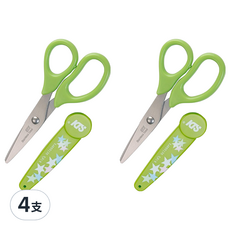 SDI 手牌 5-1/2吋可愛學生剪刀 0858C 140mm, 顏色隨機, 4支