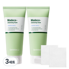 센텔리안24 마데카 병풀 저자극 딥 클렌징 폼 160g x 2p + 화장솜 140p, 3세트
