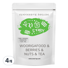 우리가스토리 자일리톨 크리스탈 분말, 4개, 500g