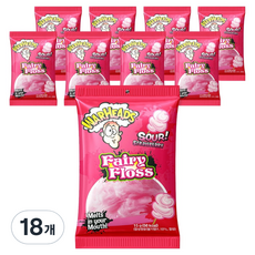 Warheads 酸味草莓風味棉花糖, 15g, 18個