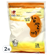 tureban 韓國產糯米粉, 2個, 1kg