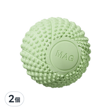 Sunday Life 穴位紓壓凸點按摩筋膜球 - 草綠色, 2個