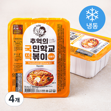 추억의국민학교떡볶이 라볶이 (냉동), 510g, 4개