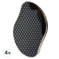 크블랑스 고급 발각질 제거기 실버 65 x 108 mm, 200g, 4개, 1개입