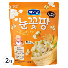 아이얌 유아용 일동후디스 아이얌 눈꽃팡, 2개, 25g, 인절미맛