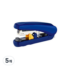 PLUS 普樂士 扁平 Pitahit 釘書機 ST-010XH, 藍色, 5個