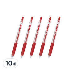PILOT 百樂 Juice 果汁中性筆 1.0mm LJU-10M, 紅色, 10個