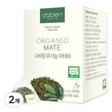 다비앙 유기농 마테차, 1.1g, 10개입, 2개