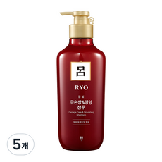 려 함빛 극손상 영양케어 샴푸, 550ml, 5개