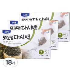 크린랩 다시백, 소(S), 18개